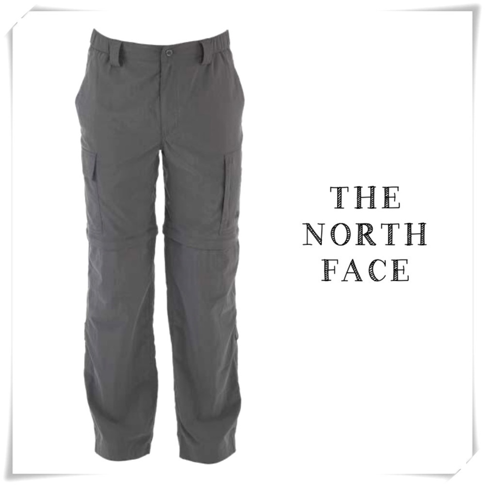THE North Face Paramount Porter Convertible Pants Hiking Outdoors in Gray Sz 2